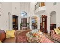 Spacious living room with hardwood floors at 9011 Pinnacle Cir, Windermere, FL 34786