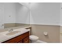 Clean bathroom with single sink vanity and toilet at 2286 Chatham Place Dr, Orlando, FL 32824
