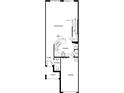 First floor features kitchen, great room, garage and powder room at 418 Sequoia Dr, Lake Wales, FL 33859
