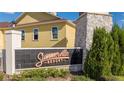 Community entrance sign for Summerrille Resort at 7525 Sunflower Cir, Kissimmee, FL 34747