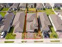 Property view from above showcasing the house and backyard at 2370 Brassie Ct, Winter Haven, FL 33884
