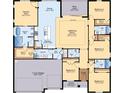 5-bedroom, 4-bathroom home featuring a spacious gathering room and a 2-car garage at 9247 Eagles Perch Pl, Orlando, FL 32825