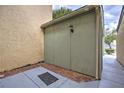 Private storage shed with exterior access at 34 Saint Andrews Ct, Kissimmee, FL 34759