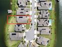 Aerial view showing home location and neighborhood at 5013 Center Ct, St Cloud, FL 34772