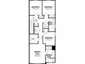 Second floor plan with owner's suite, two additional bedrooms and hall bath at 4260 Sadler Rd, Apopka, FL 32712