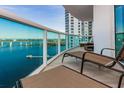 Relaxing balcony with water views at 241 Riverside Drive # 1401-2, Holly Hill, FL 32117