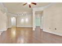 Open living area with hardwood floors and neutral color palette at 513 Mirasol Cir # 207, Celebration, FL 34747