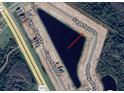 Aerial view of waterfront property at 4361 Sagefield Dr, St Cloud, FL 34773