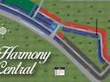 Map of Harmony Central community at 4361 Sagefield Dr, St Cloud, FL 34773