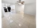 Spacious living room featuring tile floors and an open floor plan at 2604 S Marshall Ave, Sanford, FL 32773