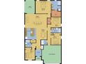 Open floor plan with 4 bedrooms, 3 baths, and a 2-car garage at 2585 Cavanaugh Dr, Orlando, FL 32817