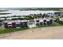 Oceanfront condo with pool and tennis court at 6727 Turtlemound Rd # 318, New Smyrna Beach, FL 32169