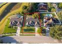 House and property overview from an aerial perspective at 7304 High Lake Dr, Orlando, FL 32818