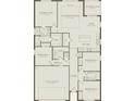 Single story floor plan with owner's suite and open concept at 3086 Norcott Dr, Davenport, FL 33837