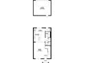 First floor plan showcasing kitchen, living room, and garage at 15871 Tollington Aly, Winter Garden, FL 34787