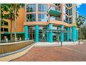 The Waverly building exterior with fountain and entrance at 322 E Central Blvd # 1214, Orlando, FL 32801