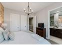 Main bedroom with ensuite and walk-in closet at 2602 Sunrise Shores Dr, Kissimmee, FL 34747
