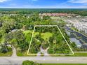 Aerial view of property showing its size and location within the community at 5066 Wayside Dr, Sanford, FL 32771