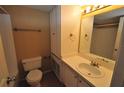 Simple bathroom with a toilet and vanity at 103 Oyster Bay Cir # 120, Altamonte Springs, FL 32701