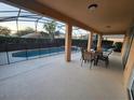 Inviting pool and patio area, great for outdoor entertaining at 2718 Lido Key Dr, Kissimmee, FL 34747