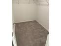 Walk-in closet with wire shelving and neutral carpeting at 153 Mandovi St, Davenport, FL 33837