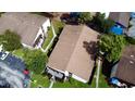 Aerial view of a two-story condo with a private balcony at 2649 Crown Ct # 2649, Kissimmee, FL 34741