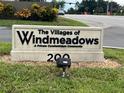 The Villages of Windmeadows Condominium community sign at 458 Windmeadows St, Altamonte Springs, FL 32701