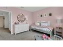bedroom with light walls and twin bed at 3722 Bluethread Way, Poinciana, FL 34759