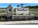 Community entrance sign for Windrose at 6122 Galloping Dr, Apopka, FL 32712