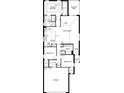 Open floor plan with 3 bedrooms, 2 bathrooms and a 2-car garage at 8633 Caribbean Pine Way, Lakeland, FL 33809