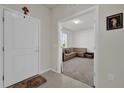 Bright entryway with view of living room at 1178 Michelangelo Ln, Winter Haven, FL 33884