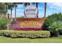 Brick entrance sign for The Plantation Golf Club at Leesburg at 4538 Nottoway Dr, Leesburg, FL 34748