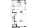 Second floor plan highlighting a spacious great room and kitchen at 2171 E South St # 5, Orlando, FL 32803