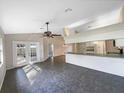 Open concept living area with a view of the kitchen and dining area at 2710 Jennifer Dr, Lakeland, FL 33810