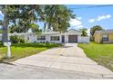 Updated single story home with a gray garage door at 752 Colfax Dr, Daytona Beach, FL 32114