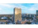 High-rise building and surrounding cityscape aerial view at 150 E Robinson St # 3106, Orlando, FL 32801
