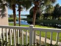 Tranquil lake view from private balcony or patio at 3468 Soho St # 107, Orlando, FL 32835