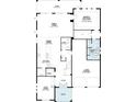 Two-story home floor plan showcasing spacious Gathering and owner's rooms at 16862 Muskgrass Dr, Winter Garden, FL 34787