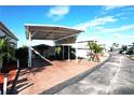 Mobile home community with paved roads at 2025 St George Dr, Davenport, FL 33837
