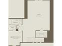 Second floor plan with loft, bedroom and bathroom at 15065 Willow Ridge Dr, Montverde, FL 34756