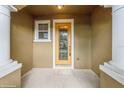 Inviting front door entrance with a glass design at 3006 Seaview Castle Dr, Kissimmee, FL 34746