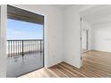 Bedroom with access to balcony and stunning ocean view at 3807 S Atlantic Ave # 2020, Daytona Beach, FL 32118