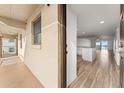 Entryway into condo showing kitchen and living area with ocean view at 3807 S Atlantic Ave # 2020, Daytona Beach, FL 32118