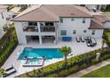 Backyard oasis with a refreshing pool and ample space for relaxation at 7933 Jacks Club Dr, Kissimmee, FL 34747