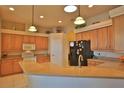 Spacious kitchen with ample counter space and stainless steel appliances at 3555 Maribella Dr, New Smyrna Beach, FL 32168