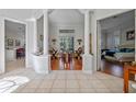 Elegant living room with hardwood floors and unique decor at 1178 Black Walnut Ct, Winter Springs, FL 32708