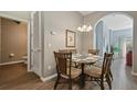 Elegant dining area with glass table at 608 Rum Run # 608, Davenport, FL 33897