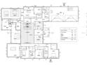 Detailed floor plan showcasing a spacious layout with multiple bedrooms and bathrooms at 17144 Phil C Peters Rd, Winter Garden, FL 34787