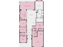 Open floor plan featuring a main suite, dining area, and an extended covered lanai at 932 Tassleflower Trl, Saint Cloud, FL 34771