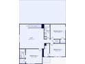 Second floor plan featuring loft, two bedrooms, and a bathroom at 6018 Forest Perch Dr, St Cloud, FL 34771